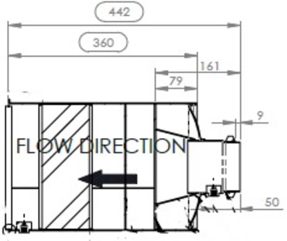 Replacement DOC, Cummins - 2871485, 2871485NX, 5287472, 5287472RX, 5287472NX, 2871485RX - DPF Discounter