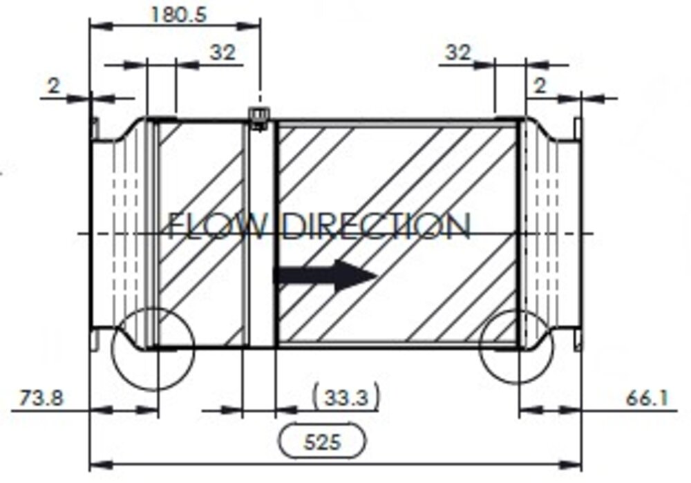 Replacement DOC & DPF,  Hino - S1805E0270, S1805E0281