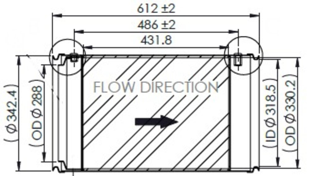 Replacement DPF, Caterpiller - 10R6088, 3017856, 290-0045, 170040