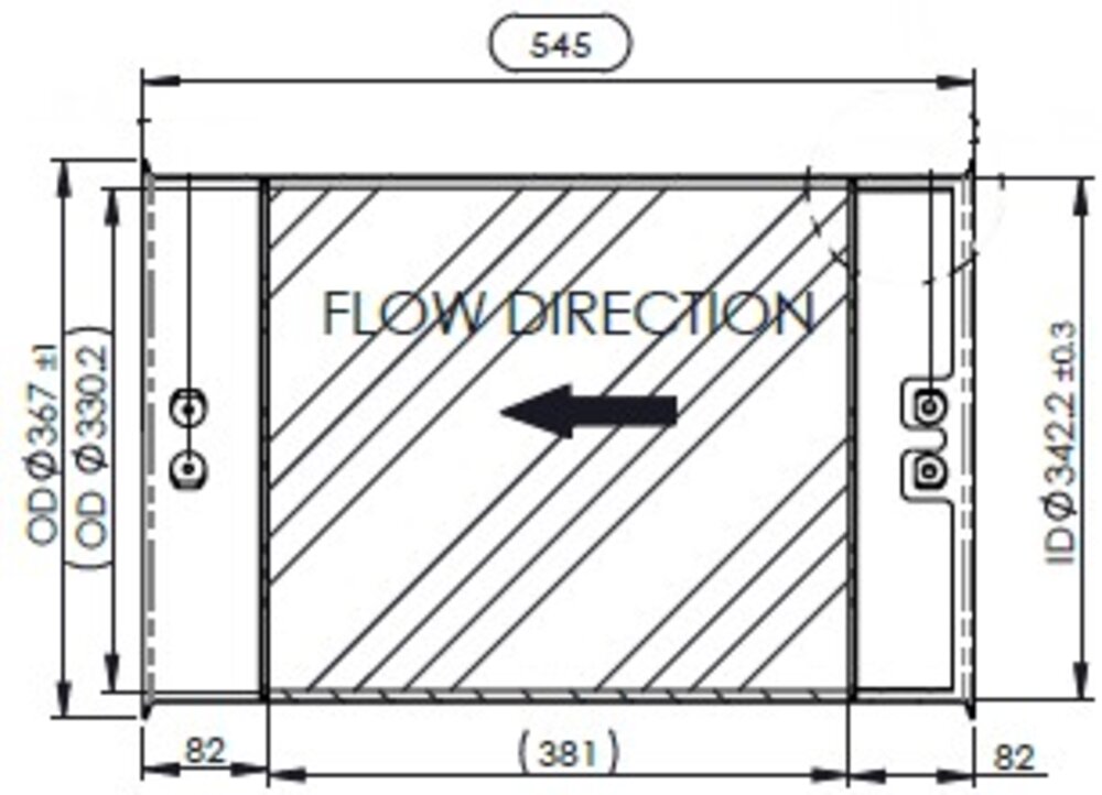 Replacement DPF, Caterpiller - 10R7056, 3047502, 3047519