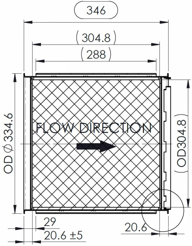 Replacement DPF, Cummins - 2606793C1, 2607031C1, 4388409, 4388410, 4965226NX, 4969700NX, 4969701NX, 4969702, 5283669, 5283778, 5297522, 5297990, 5579290, 5579291, 4969701, 4969700, 4965226, 2880168NX, 4001005