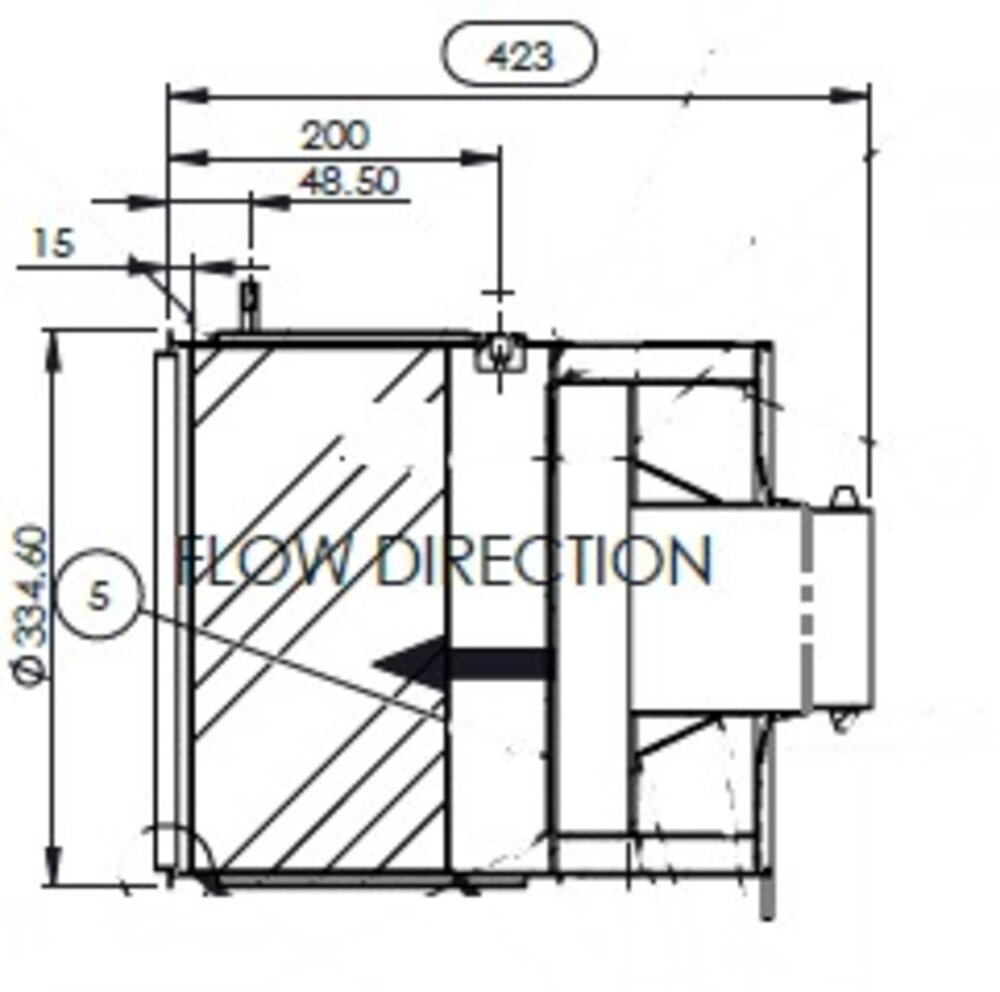 Replacement DOC,  Cummins - 2871483, 2871577, 4353221NX, 5298349NX, 4353221RX, 5298349RX, 2871577, 1837303PE, 1978264PE, 2871577NX, 4353221, 2871577RX