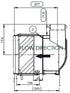 Replacement DOC,  Cummins - 4353352RX, 5302638NX, A047V540, 4353352, 5302638, 4353352NX, 5302638RX, 047V540