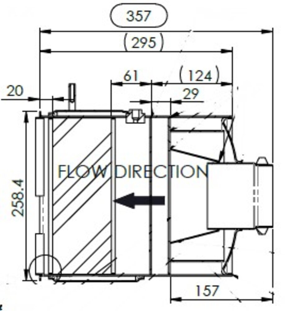 Replacement DOC,  Cummins - 4353324, 4353324RX, 4353326RX, 5308480NX, 5308480, 4353324NX, 4353326NX, 5308480RX