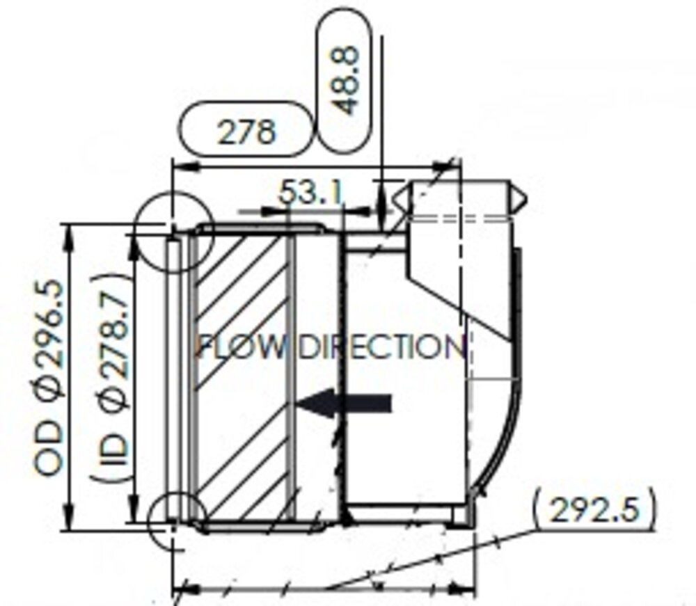 Replacement DOC,  Cummins - 4353304