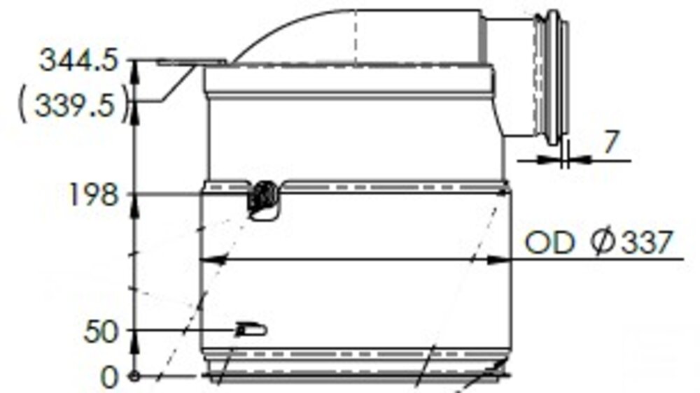 Replacement DOC,  Cummins - 1912730, 1912730PE, 1978269PEX, 1998412, 1998412PE, 1998412PEX, 4329543, 4329543NX, 4353285, 4353285NX, 4353285RX, 5298345, 5298345NX, A041P423, A045X393, A047V485