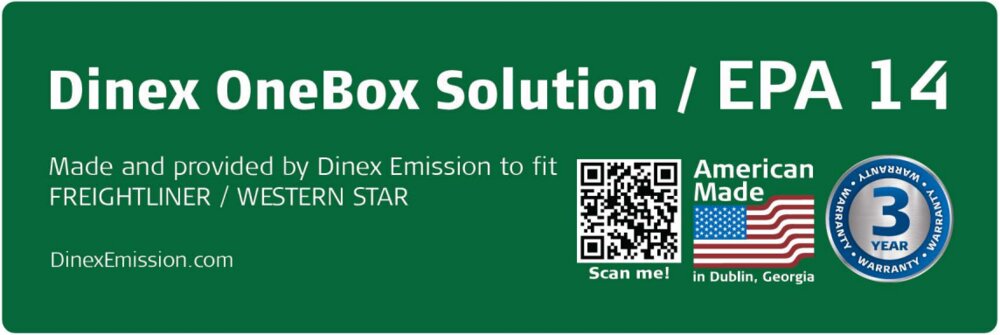 OneBox, Freightliner/Western star, Detroit Diesel Engine, (Non-Air Assisted, EPA14) 4900736, 6804903556, A6804910794, 6804905556, A0004900736