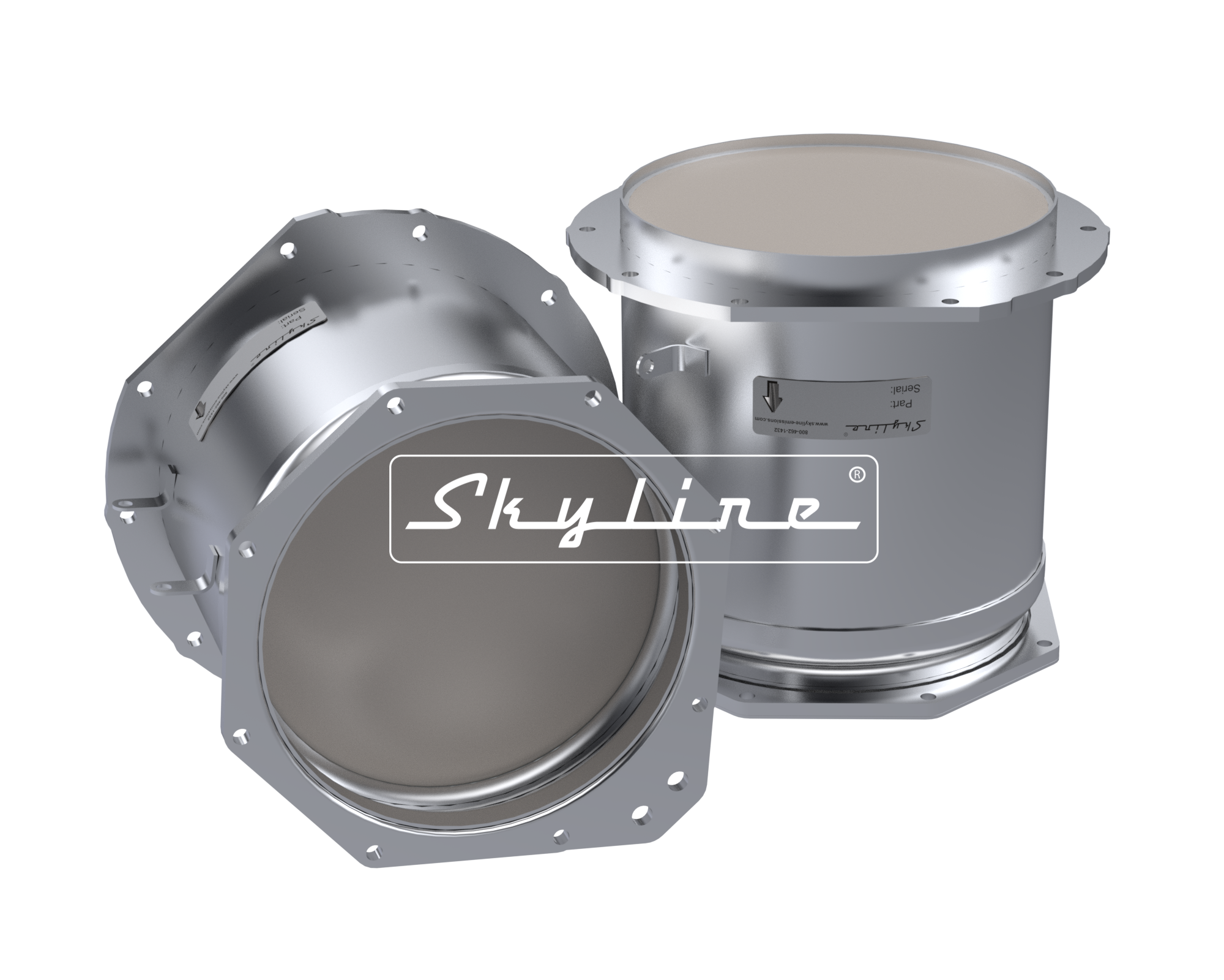 SG0802 Skyline Aftermarket DPF for Isuzu 4HK1