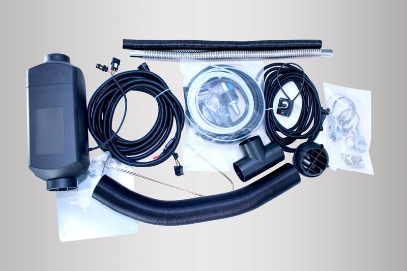 Aerolyn 2000 Diesel Bunk Heater For Semi Trucks/Boats/RV with complete installation kit - DPF Discounter