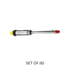 CATERPILLAR 3406, 3406B FUEL INJECTOR : OEM 4W - 7017 ( SET OF 6 ) - DPF Discounter