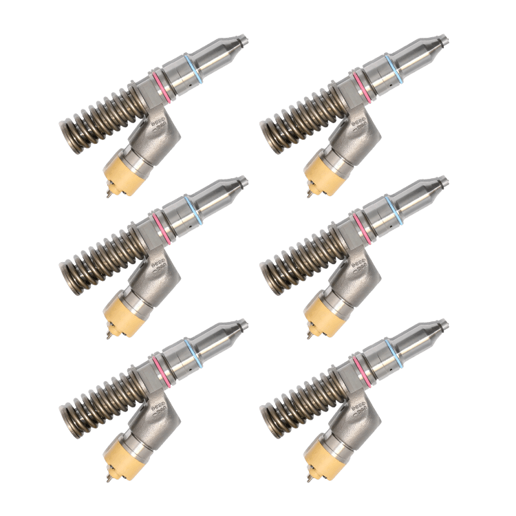 CATERPILLAR 3406E FUEL INJECTOR 1993 - 1999: OEM 10R2782 ( SET OF 6 ) - DPF Discounter