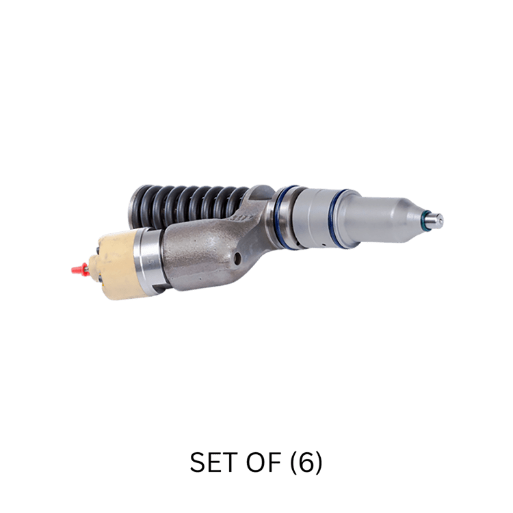 CATERPILLAR 3406E FUEL INJECTOR 1993 - 2003: OEM 10R8502 ( SET OF 6 ) - DPF Discounter