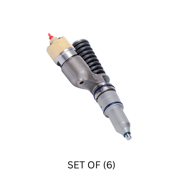 CATERPILLAR 3406E FUEL INJECTOR 1993 - 2003: OEM 10R8502 ( SET OF 6 ) - DPF Discounter