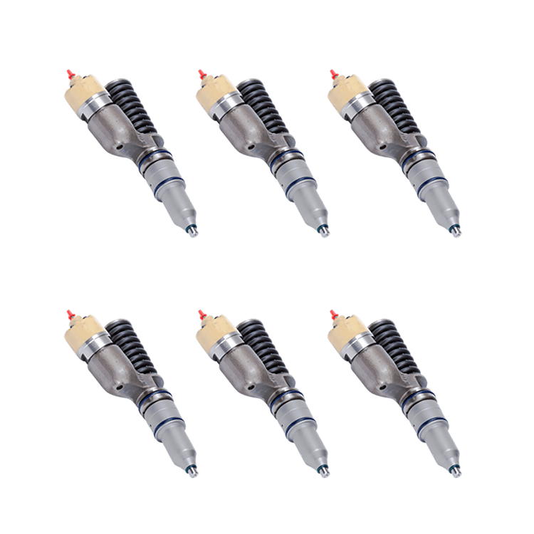 CATERPILLAR 3406E FUEL INJECTOR 1993 - 2003: OEM 10R8502 ( SET OF 6 ) - DPF Discounter