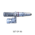 CATERPILLAR 3520, 3508, 3512, 3516 FUEL INJECTOR : OEM 20R1277 ( SET OF 6 ) - DPF Discounter