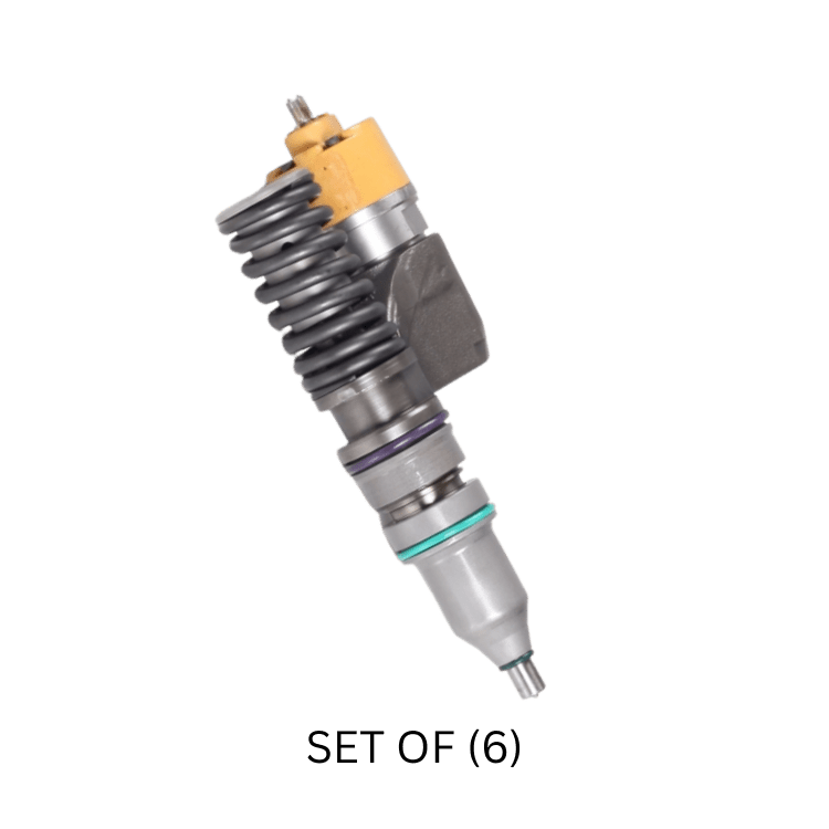 CATERPILLAR C12 FUEL INJECTOR : OEM 10R1256 ( SET OF 6 ) - DPF Discounter