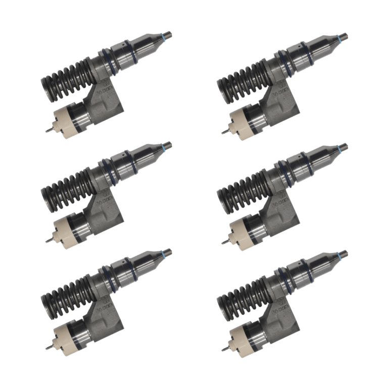 CATERPILLAR C12 FUEL INJECTOR : OEM 10R1259 ( SET OF 6 ) - DPF Discounter