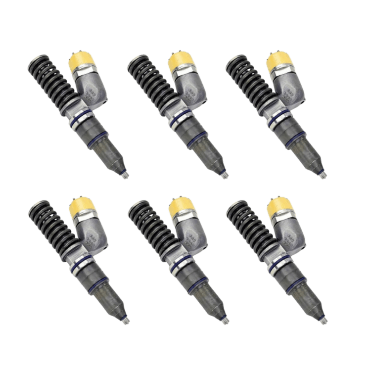 CATERPILLAR C16, C18 FUEL INJECTOR : OEM 10R3261 ( SET OF 6 ) - DPF Discounter