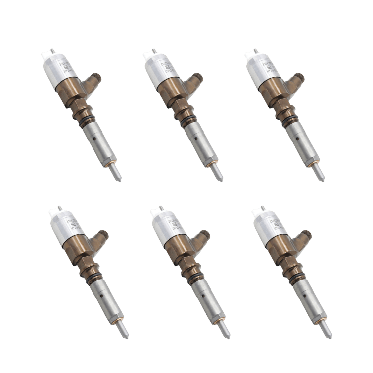 CATERPILLAR C6.6 FUEL INJECTOR : OEM 10R7667 ( SET OF 6 ) - DPF Discounter
