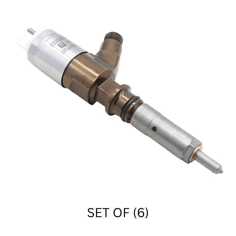 CATERPILLAR C6.6 FUEL INJECTOR : OEM 10R7674 ( SET OF 6 ) - DPF Discounter
