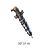 CATERPILLAR C7 FUEL INJECTOR 2004 - 2009: OEM 20R8057 ( SET OF 6 ) - DPF Discounter