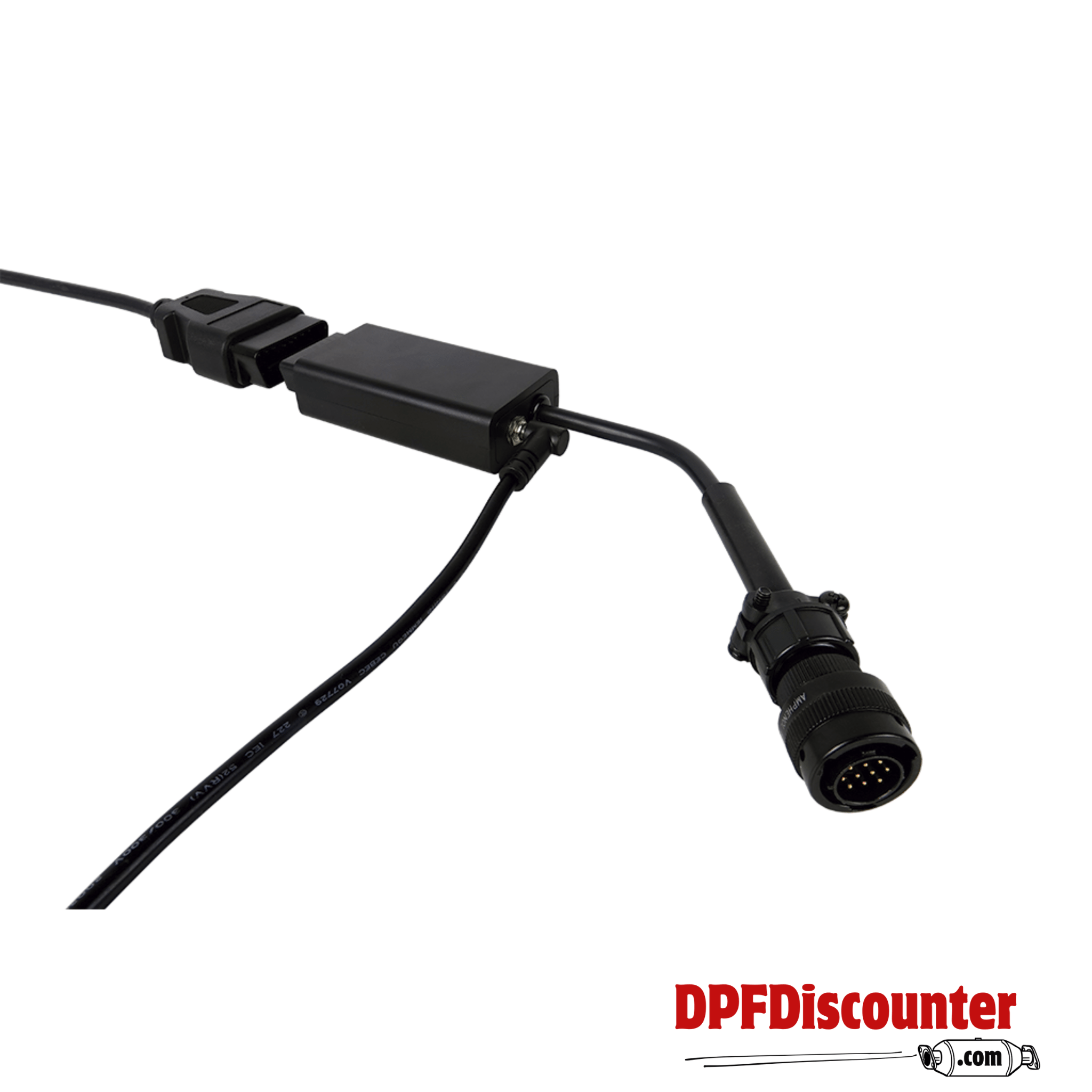 Cojali MTU 10 pin diagnostics cable for Jaltest - JDC537A - DPF Discounter