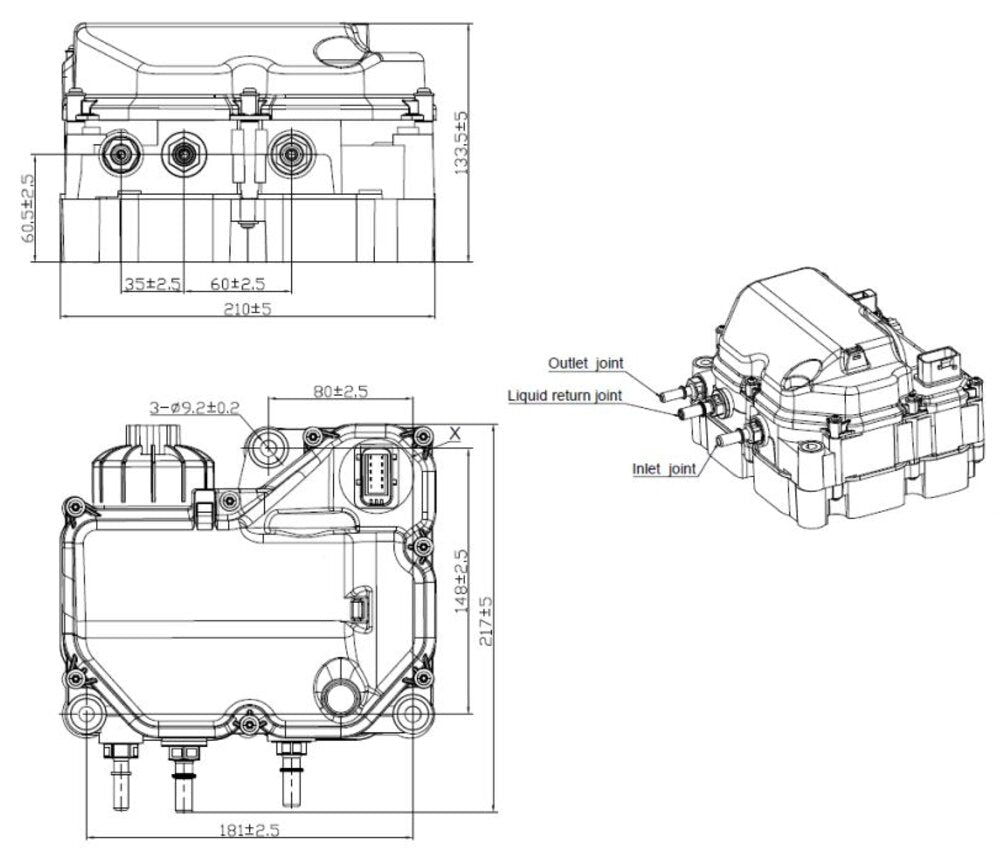 DEF Doser for Cummins/Paccar, Non Air-Assisted - 2871880, 2871880NX, 2871880RX, 4387305, 4387305CUM, 4387305NX, 4387305RX, A052B705 - DPF Discounter
