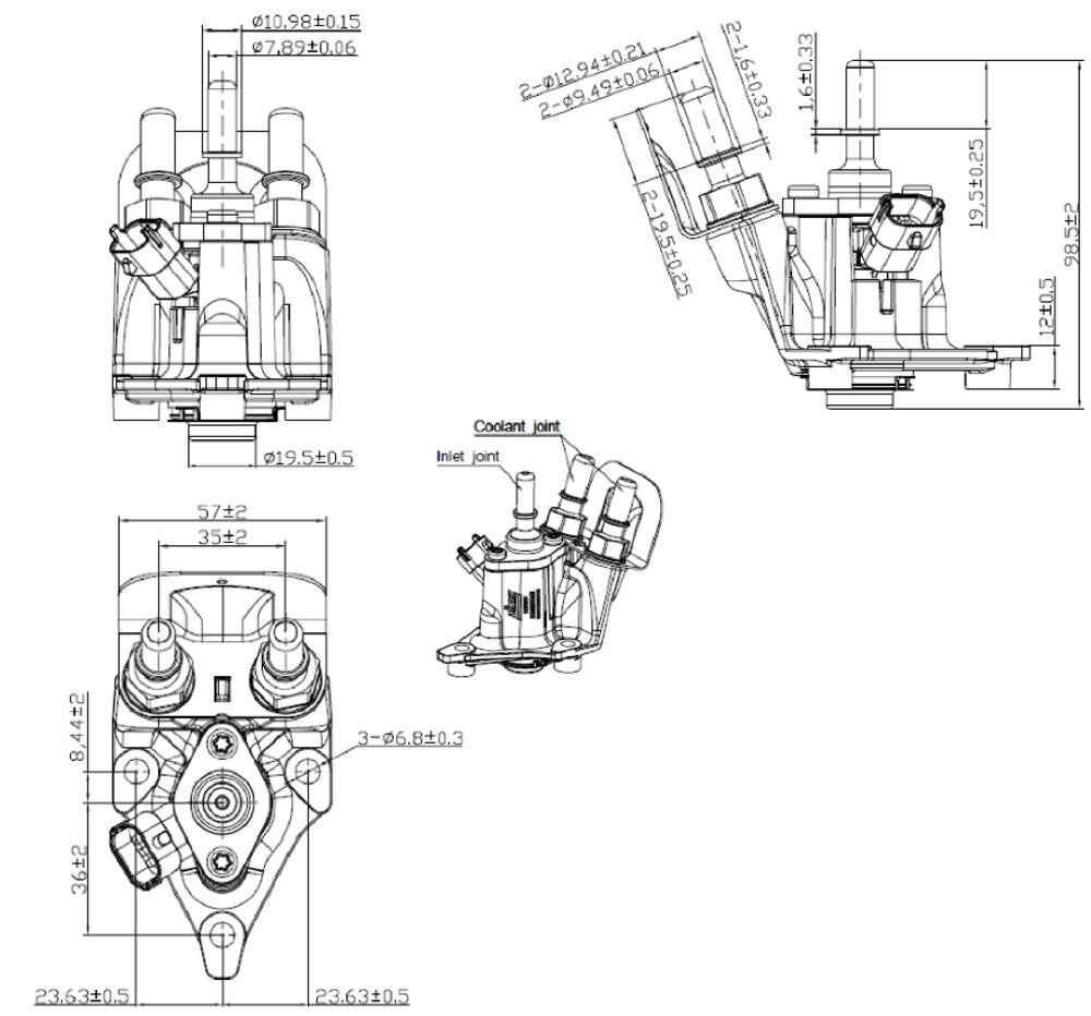 DEF Injector for International/Cummins/Paccar - 0444043107, 0444043108, 098644D286, 1819798, 2511446C1, 2871878, 2880156, 2888112, 2888173, 2888174, 504381880, 8982318982, A028Y791, A030F171, A030P707, A030P708, A030P708 - DPF Discounter