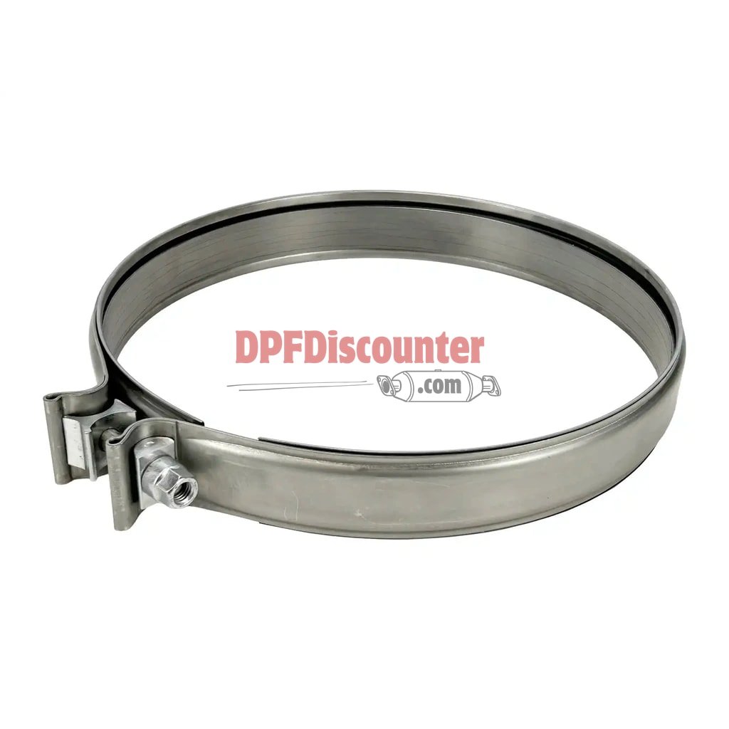 Detroit Diesel DD5/DD8 Gasketed Flat Clamp – A6809950802 - DPF Discounter