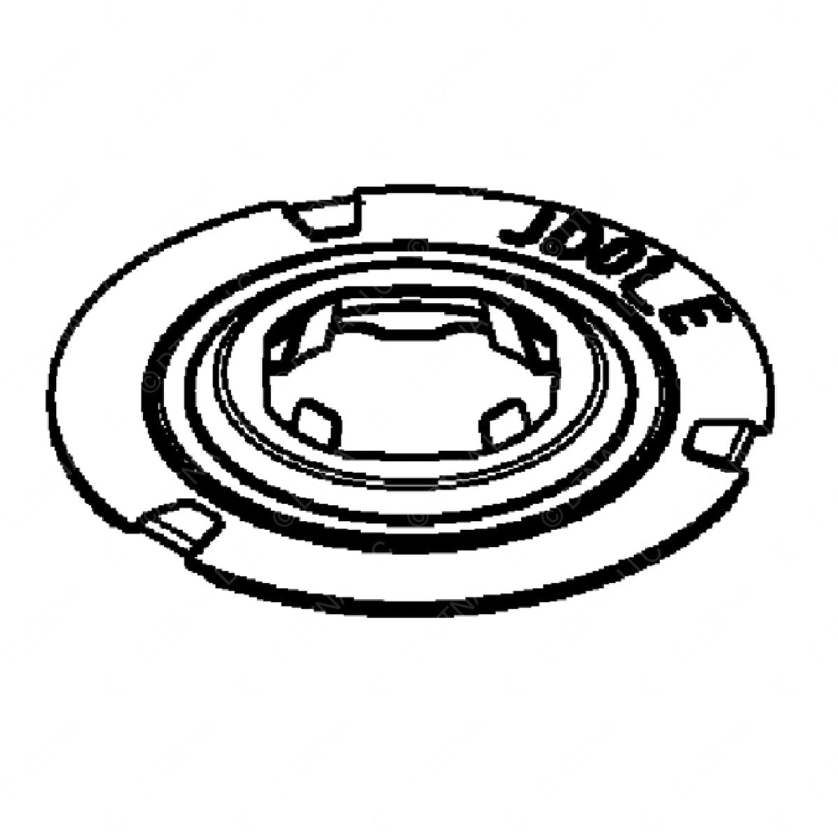 DETROIT OEM METAL SEAL/GASKET - METERING DEVICE (DDE A0001421180) - DPF Discounter