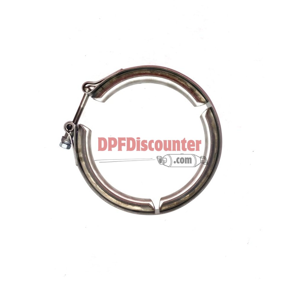 Detroit One Box Inlet V-Band Clamp – T130158342AB2P - DPF Discounter