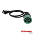 Deutsch 9 pin type 2 green diagnostics cable - JDC217.9 - DPF Discounter