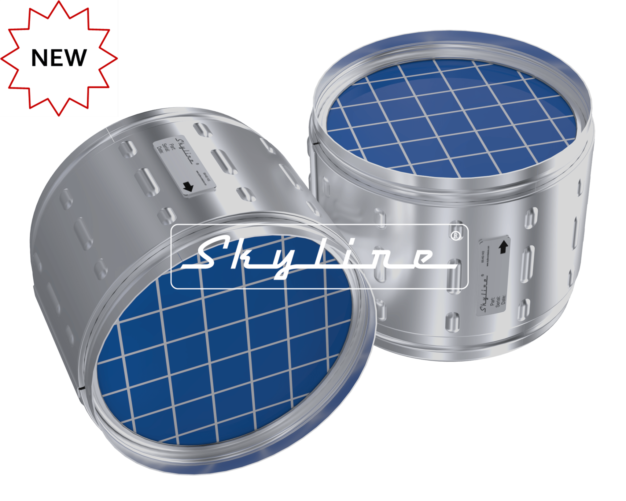 DJ0716 - DPF for Detroit Diesel DD5 and DD8 Engines - DPF Discounter