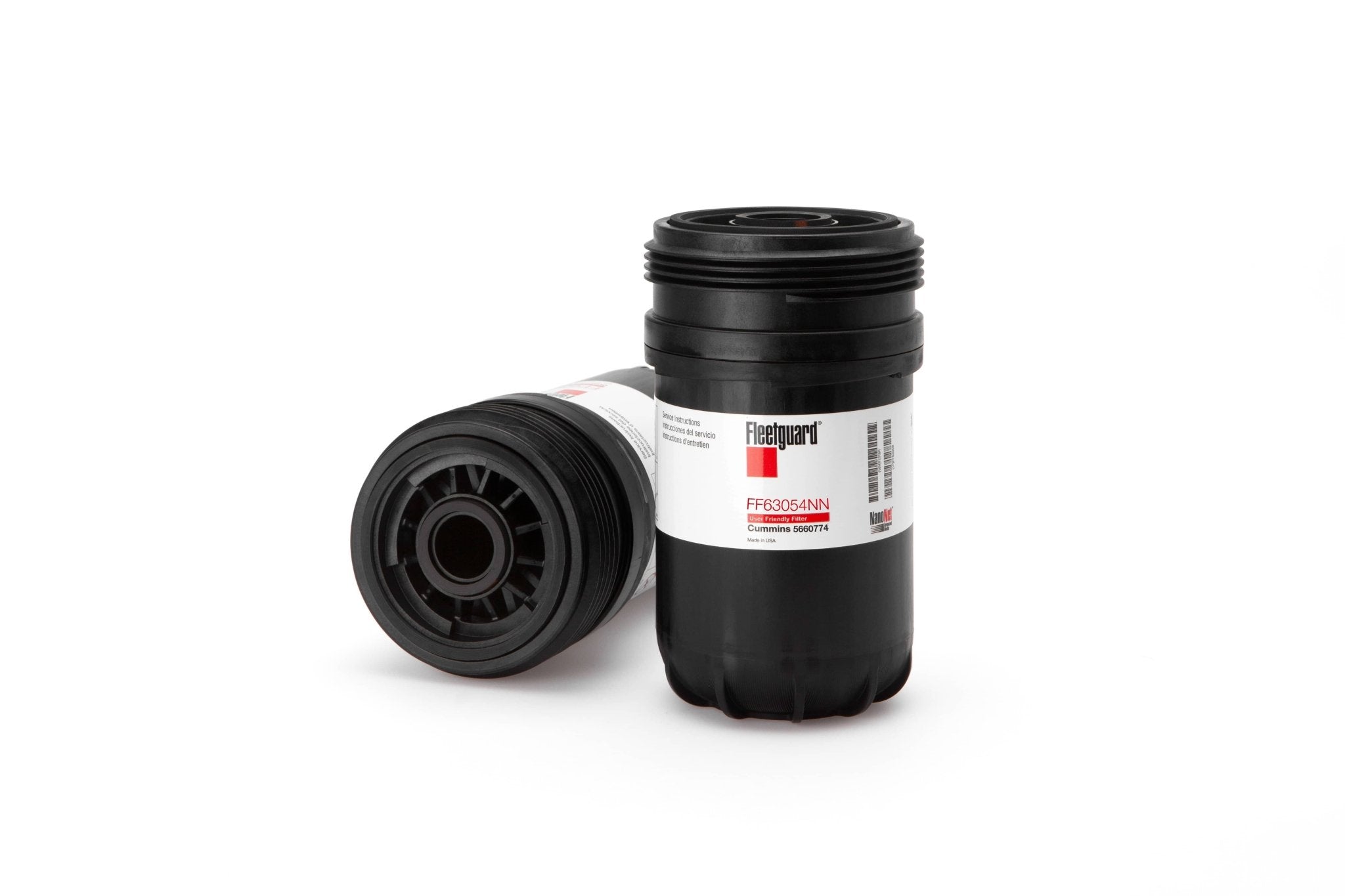 Fleetguard Fuel Filter, Spin - On, NanoNet Filter - FF63054NN - DPF Discounter