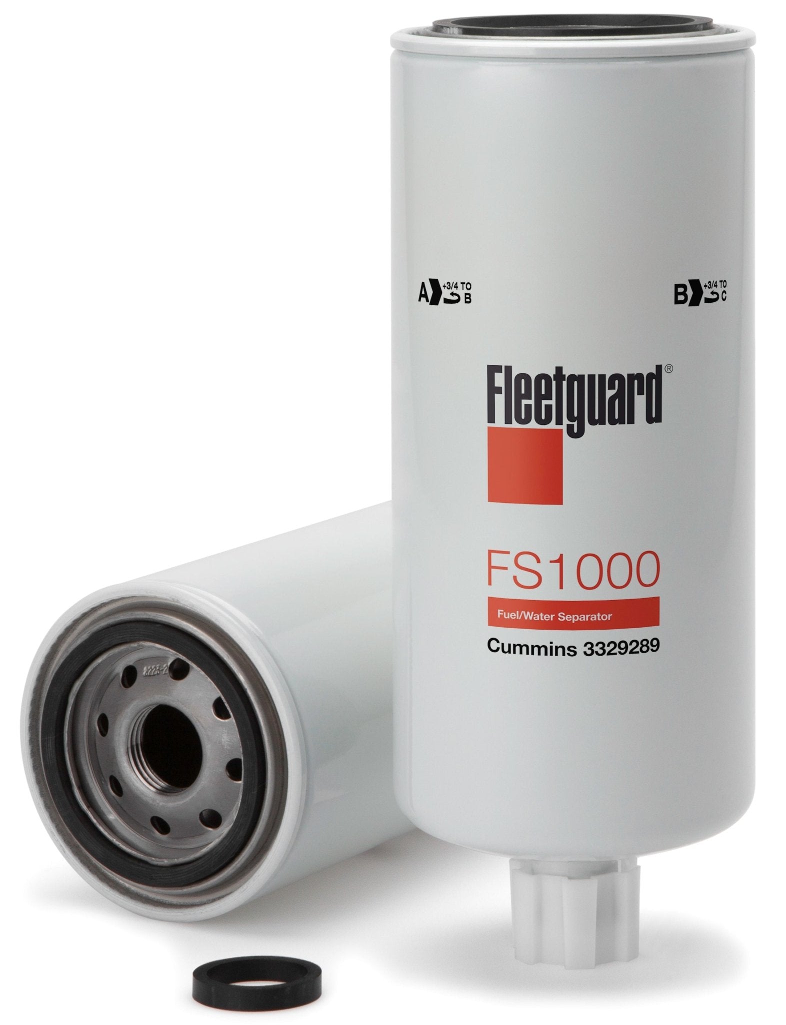 Fleetguard Fuel/Water Sep Spin - On - FS1000 - DPF Discounter