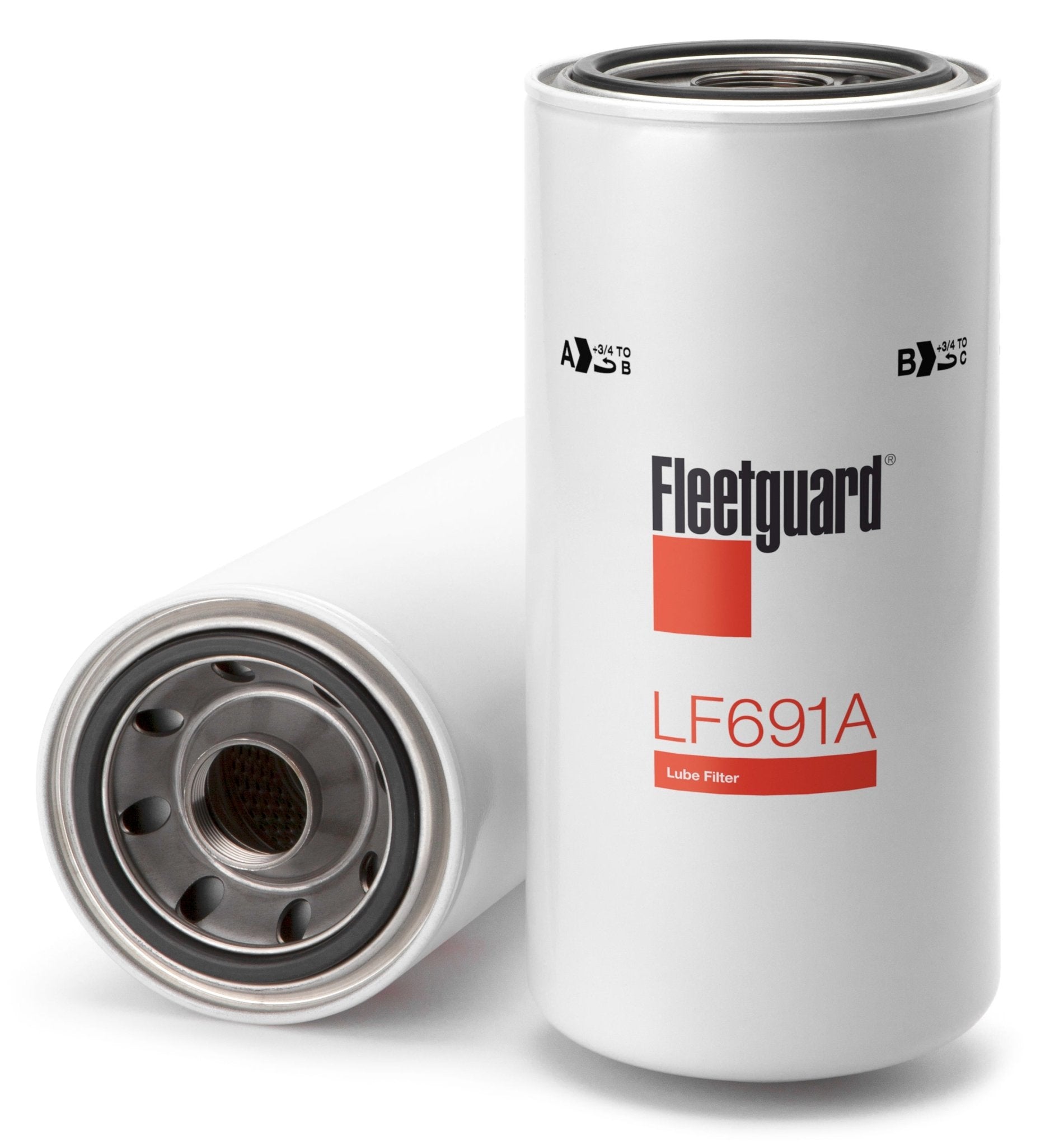 Fleetguard Lube, Full - Flow Spin - On Filter - LF691A - DPF Discounter