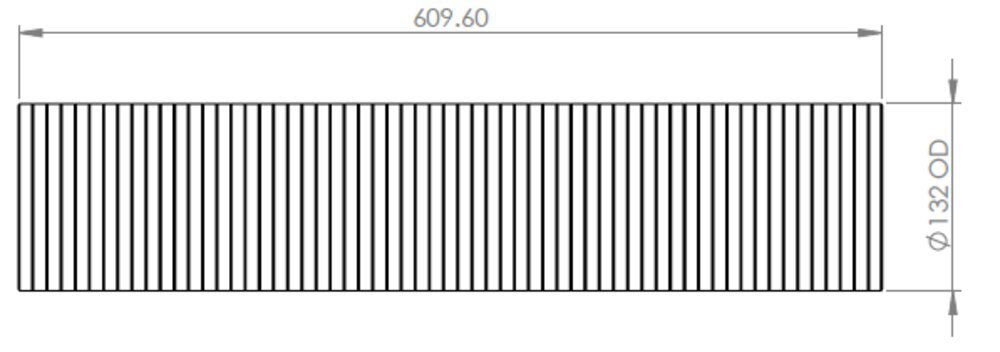 Flex Pipe ??=5", L=24", SS - DPF Discounter
