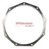 Hino 8-Hole Stamped Metal Gasket – 17451-E0160 | DPF Discounter