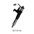 HINO J08E 7.7L FUEL INJECTOR 2007: OEM 23670 - E0291 ( SET OF 6 ) - DPF Discounter