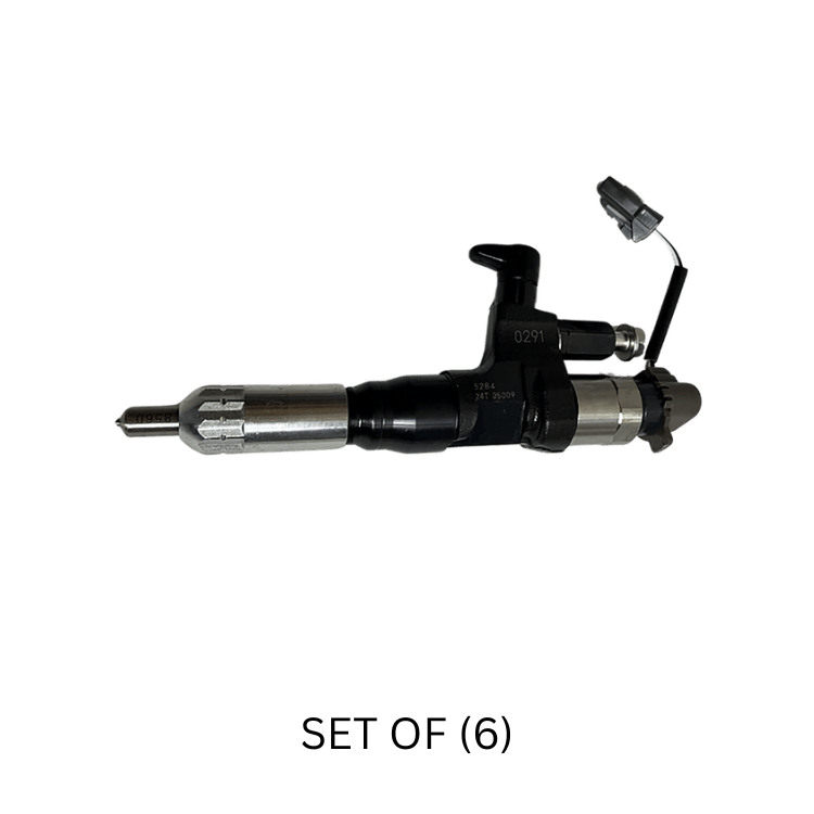 HINO J08E 7.7L FUEL INJECTOR 2007: OEM 23670 - E0291 ( SET OF 6 ) - DPF Discounter