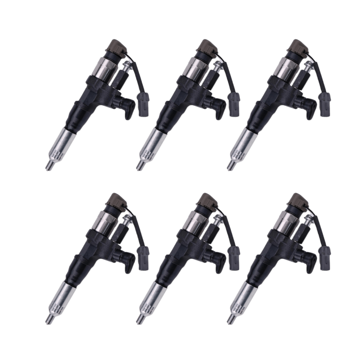 HINO J08E 7.7L FUEL INJECTOR : OEM 23670 - E0392 ( SET OF 6 ) - DPF Discounter