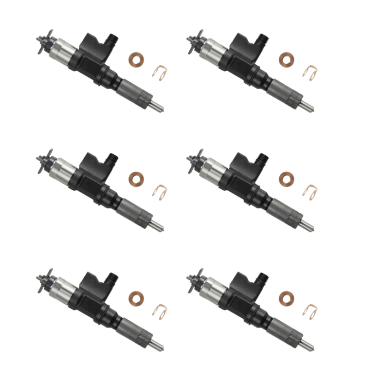 ISUZU 6HK1, 7.8L FUEL INJECTOR : OEM 8976011564 ( SET OF 6 ) - DPF Discounter