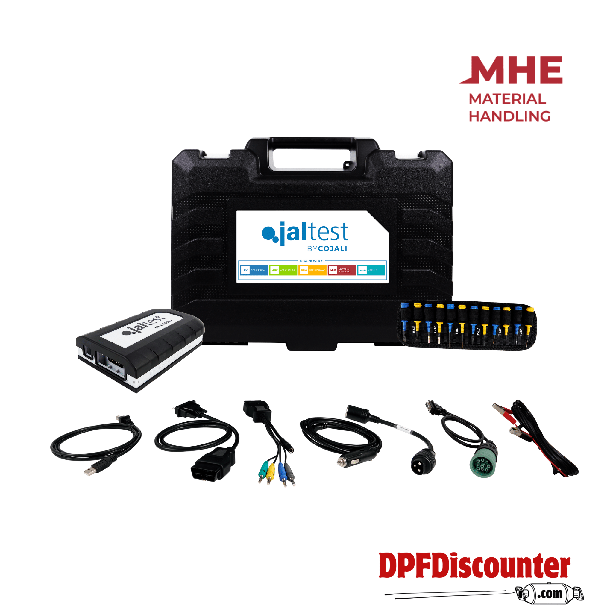 JALTEST MHE KIT (Hardward & Software) - Material Handling Diagnostic Kit - 70001049 - DPF Discounter