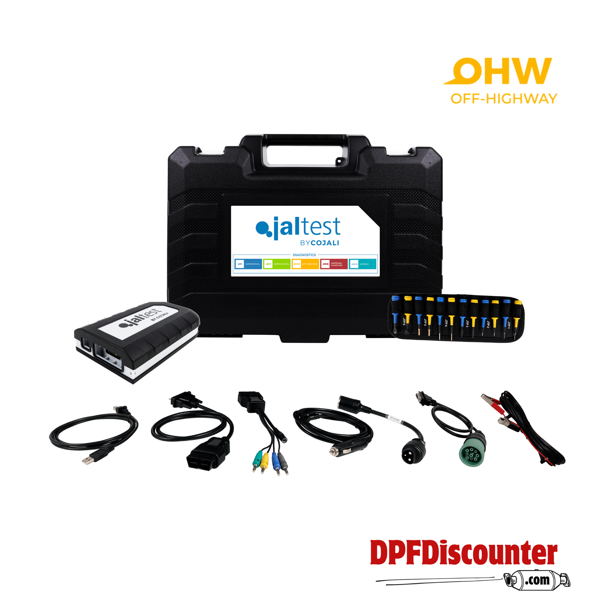 JALTEST OHW KIT (Hardware & Software) - Off - Highway Diagnostic Kit - 29211 - DPF Discounter