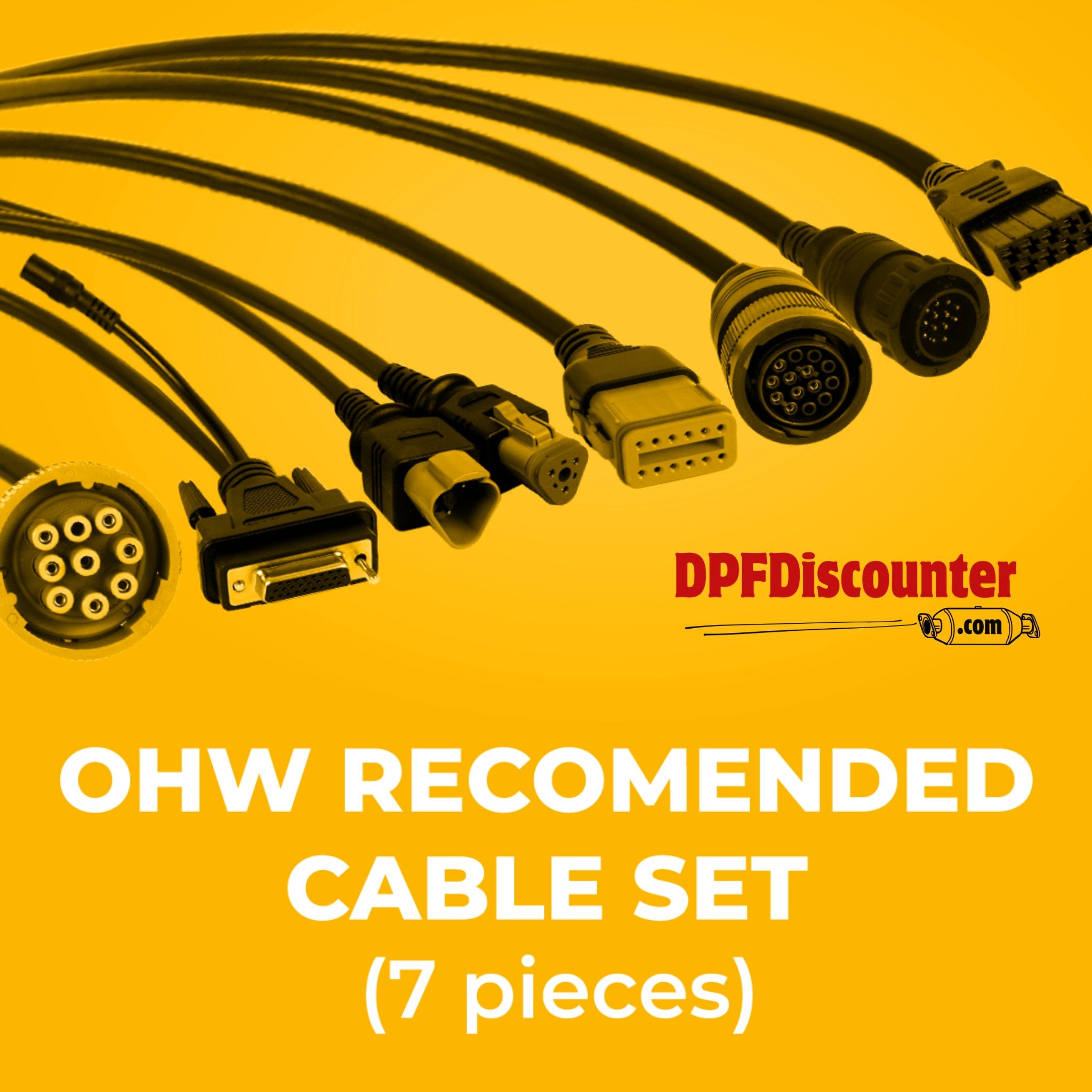 JALTEST OHW USA CABLE KIT (Recommended) - 70002012 - DPF Discounter