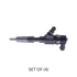 KUBOTA V2403, D1803 FUEL INJECTOR 2017 - 2021: OEM 1J808 - 53052 ( SET OF 4 ) - DPF Discounter