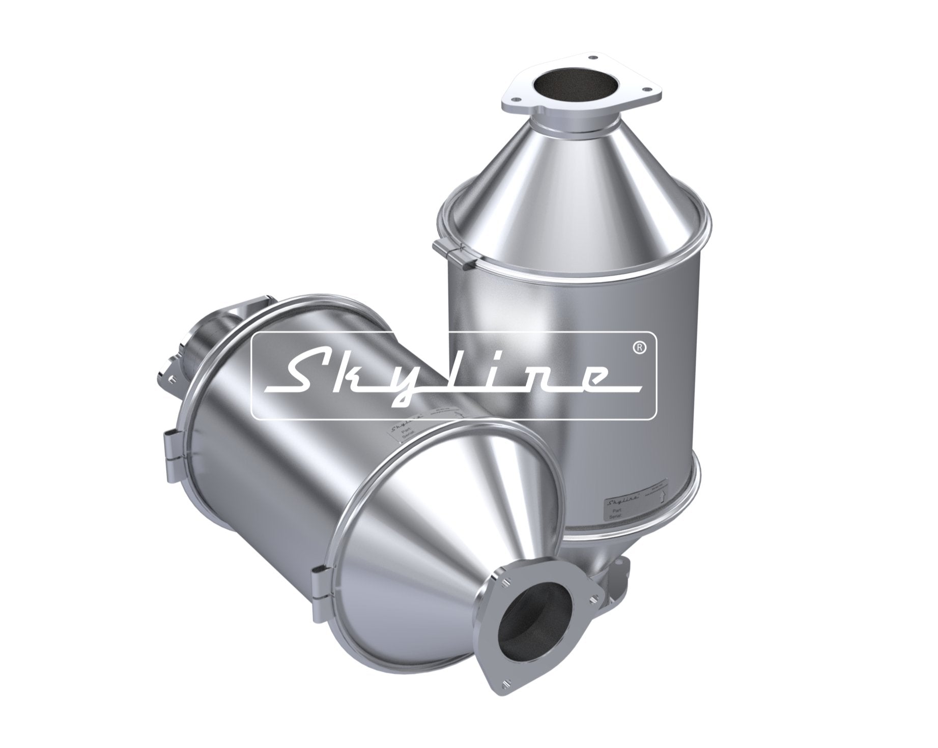 MK1208 - DPF for Navistar MaxxForce (Serviceable Version) - DPF Discounter