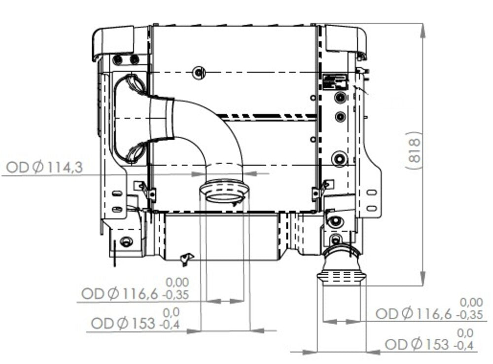 OneBox, Freightliner/Western star, Detroit Diesel Engine, (Air Assisted, EPA10) 6804903536, 6804904756, 6804905014, 6804909214 - DPF Discounter