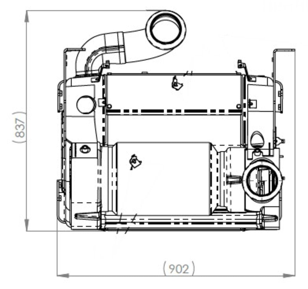 OneBox, Freightliner/Western star, Detroit Diesel Engine, (Non - Air Assisted, EPA14) 4900736, 6804903556, A0004900736 - DPF Discounter