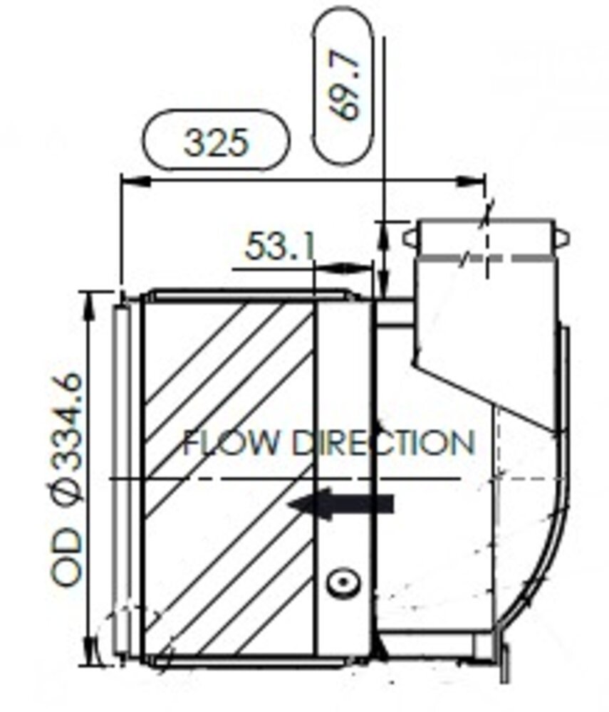 Replacement DOC, Cummins - 1912730, 1912730PE, 1978269PEX, 1998412, 1998412PE, 1998412PEX, 4329543, 4329543NX, 4353285, 4353285NX, 4353285RX, 5298345, 5298345NX, A041P423, A045X393, A047V485 - DPF Discounter